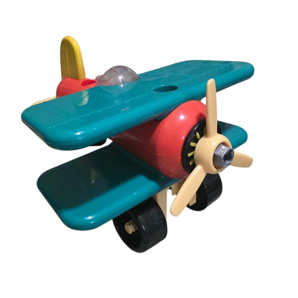 Battat Take Apart Airplane, Car And Truck Toy Bundle